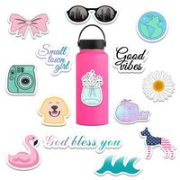 FunCo 14 Vinyl Cute Stickers for Water Bottles Laptop, Waterproof Laptop Water Bottles Stickers