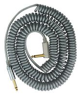 VOX VCC090 Silver Coiled 1/4" Cable with Mesh Bag, 29.5'