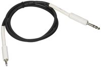 Pig Hog PX48J3 1/4" TRS to 3.5mm Mini Instrument Cable, 3 Feet