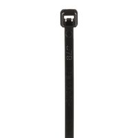 Panduit PLT1.5M-M0 Locking Cable Tie, Miniature, Weather Resistant Nylon 6.6, 5.6-Inch Length, Black (1,000-Pack)