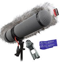 Rycote Super-Blimp Windshield Kit for Sennheiser MKE600 Shotgun Mic with (2) TAI Audio Cable Straps