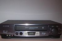 Hitachi VCR Recorder FX6404, Hi-Fi Stereo With Multi Function Window