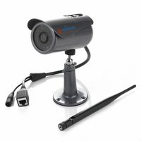 TriVision HD 1080P Outdoor Internet Security Camera Wireless Wi-Fi, POE, Ultra-Wide View Angle, Superior Low Light Performance, Sensitive Microphone and Motion Sensor Range up to 300 Feet