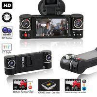 Indigi New F6+ Dash Camera for Cars DVR Camera [ HD @ 30fps + 2.7-inch TFT + Dual Lens (Front and Rear) ]