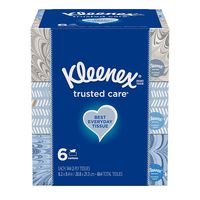 Everyday Facial 144 Tissues per Flat Boxes, 18 Boxes