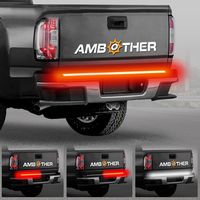AMBOTHER 5-Function 48"/49" Truck Tailgate Side Bed Light Strip Bar 3528-72LED Waterproof IP67, Turn Signal, Parking, Brake, Reverse Lights for Trailer Pickup Jeep RV Van Dodge Ram Chevy GMC Red/White