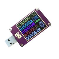 KAAYEE YZXStudio ZY1280 USB Power Meter Tester Digital Multimeter USB Load Current Tester Voltage Detector DC 24.0000V 5.0000A Charger Cables Resistance Test PD 2.0/3.0 QC 2.0/3.0/4.0 or pps Trigge