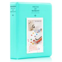 Ablus 64 Pockets Mini Photo Album for Fujifilm Instax Mini 7s 8 8+ 9 25 26 50s 70 90 Instant Camera & Name Card (64 Pockets, Mint n)