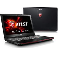 MSI GP62 Leopard Pro-1275 (i7-6700HQ, 32GB RAM, 256GB SATA SSD + 1TB HDD, NVIDIA GTX 960M 2GB, 15.6" Full HD, Windows 10) Gaming Notebook