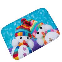 Pgojuni Cat Day Christmas Year Carpet mats Moisture Smoothing Thickness1pc 40x60CM (B)