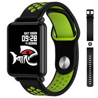 COLMI Smart Watch Full Touchscreen Smartwatch for Women Men, IP68 Waterproof Fitness Tracker Compatible with iPhone Andriod, Bluetooth Pedometer, Heart Rate and Blood Pressure Monitor