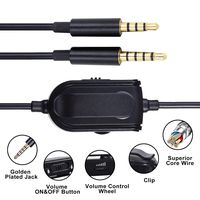 A10 A40 Audio Extension Cable 6.5 Feet Game Headset Replacement Cable for Astro A10 A40 A30 A50 Headsets Cord Inline Mute Volume Control and Microphone Compatible with Xbox One Play Station 4 PS4 HEA