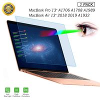 [2-Pack] MacBook Pro 13 Screen Protector Anti Blue Light Screen Filter for 2016-2019 New MacBook Pro 13 A1706 A1708 A1989/ MacBook Air 13 2019 2018 A1932 Anti Glare Light Blocking Screen Protector
