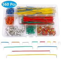 (560 Pcs) MCIGICM Breadboard Jumper Wire Cables for Arduino, 14 Vaules, 2-125 mm