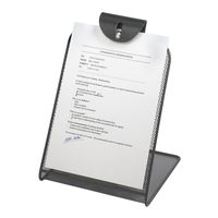 Safco Products 2158BL Onyx Mesh Copyholder, Black