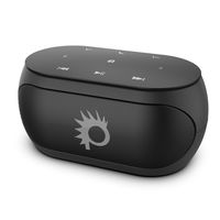 Punkcase Silencer Portable Bluetooth Speaker - Best Wireless Speaker with Loud Stereo Sound and Enhanced Bass for iPhone/Android/Computer/Phone/Laptop [Black]