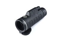 Bow 40x60 Monocular Telescope Low Light Night Vision Telescope High Power Prism with Tripod Multi-Purpose Phone Clip and Compass