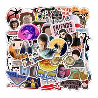 VSCO Stranger Things Stickers 50 Pcs for Girl Boy Lovely Waterproof Stickers Aesthetic Trendy Water Bottles Stickers Suitable for Hydro Flask,Laptop,Phone,Travel,Sharing,Yeti, Car (Stranger Things)