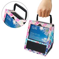 Protective Case Cover for Amazon Echo Show, EpicGadget(TM) Premium PU Leather Carrying Cover Case with Handle For Amazon Echo Show (Flower Petals)