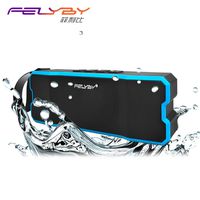 Portable Wireless Bluetooth Speakers 4.0 with Waterproof IPX65,20W Bass Sound,Stereo Pairing,Durable Design for iPhone/iPod/iPad/Phones/Tablet/Echo dot,Good Gift (Blue)