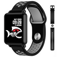 COLMI Smart Watch Full Touchscreen Smartwatch for Women Men, IP68 Waterproof Fitness Tracker Compatible with iPhone Andriod, Bluetooth Pedometer, Heart Rate and Blood Pressure Monitor