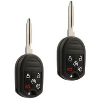 Car Key Fob Keyless Entry Remote Start fits Ford, Lincoln, Mercury, Mazda (CWTWB1U793 5-btn) - Guaranteed to Program