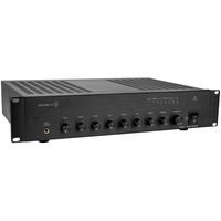 Dayton Audio DA60R 60W 2U Rack Mount Mixer-Amplifier 70V / 100V or 4 Ohm 3 Mic 2 Aux 1 Tel Inputs