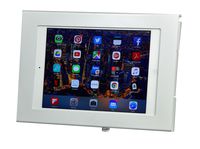 TABcare Locking Security Metal Case for Apple iPad Pro Tablet for Kiosk, POS, Store, Show Display (iPad Pro 9.7, White)
