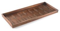 Good Directions Pine Cones Multi-Purpose Boot Tray / Shoe Tray - Copper Finish (34 inch) - Plants, Pet Bowl, Garage, Entryway, Entrance, Foyer