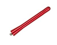 AntennaMastsRus - Made In USA - 4 Inch Red Aluminum Antenna is Compatible with Kia Soul (2010-2019)