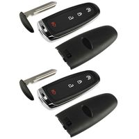 Shell Case Key Fob Keyless Entry Remote fits Ford Edge Expedition Explorer Flex Focus Taurus Lincoln MKX MKS MKT Navigator 2011 2012 2013 2014 2015 2016 (M3N5WY8609), Set of 2