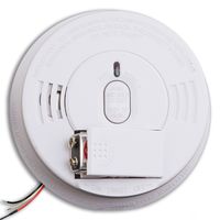 Kidde i12060 Hardwire with Front Load Battery Backup Smoke Alarm, 1 Pack, White