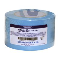 Bel-Art Write-On Blue Label Tape; 40yd Length, ¹/₂ in. Width, 3 in. Core (Pack of 6) (F13487-0050)