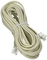 AUDIOVOX TP231NV Modular Line Cord, 15-Feet,Ivory