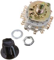 Uxcell 3P11T 3 Pole 11 Throw Band Channel TV Rotary Switch Selector