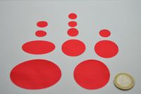 Nordtown Down Jacket First Aid Repair Patch Kit (Self Adhesive) 14 Colours (Red)