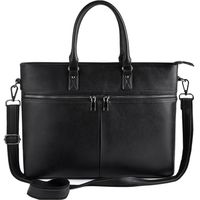 Laptop Bag for Women Up to 15.6 Inch,Business Laptop Tote Bag for Women,Multifunction Pockets with Durable Metal Zippers Womens Briefcase,Black