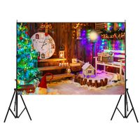 Sexy_Forever Christmas Backdrops Photography 7x5ft Grade AAAAA Background Christmas Fireplace Photo Backdrops Customized Photo Studio Props