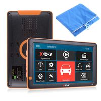 Truck GPS Xgody GPS Navigation 9" Inch Big Screen for Truck Drivers Navigation Bluetooth AV-in Lifetime North America Maps (USA + Canada) 3D & 2D Maps, 8GB, Turn by Turn Directions