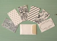 Classic Black Enclosure Card Set 12 American Made