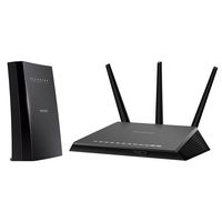 NETGEAR Nighthawk X6S Tri-Band WiFi Range Extender (EX8000) with NETGEAR Nighthawk AC1900 Dual Band Wi-Fi Gigabit Router (R7000)