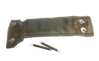 Hiwowsport Turbo Heat Shield Turbocharger Blanket Wrap Spring for Subaru WRX Gold