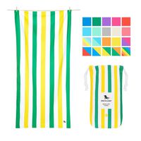 Dock & Bay Sand Free Beach Towels for Kids - & Adults, Travellers - Paradise Picnics, Large (160x80cm, 63x31) - Swim Towel and Pool Towel