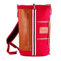 Saint Maniero Men Backpack Women Backpack Laptop Bag School Bag [Red]