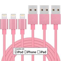 Lightning Cable 3 Pack 3FT Charging Syncing Cord Compatible iPhone