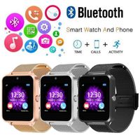 Bravet Smart Watch Touch Screen Bluetooth Smartwatch Phone Fitness Tracker SIM SD Card Slot Pedometer for Men Women Kids