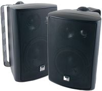 Dual - 4"" 3-way Indoor/outdoor Speaker, Black Computers, Electronics, Office Supplies, Computing