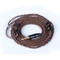 Audio Cable 16 Core Upgrade Silver Plated Balanced Replacement Cable, MMCX Detachable Earphone Cable Replacement Earphone Wire for Shure 846 535 215 315 425 MAGAOSI K5 LZA4 A5 (3.5mm, MMCX)