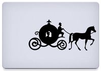 Cinderella - Pumpkin - Macbook - Decal