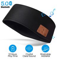 Sleep Headphones, Ear Warmer Headband Women & Ear Cover Men, Eye Mask Sleeping Headphones Bluetooth Headband suitable for Sleeping, Workout,Jogging,Yoga,Insomnia, Side Sleepers, Air Travel, Meditation